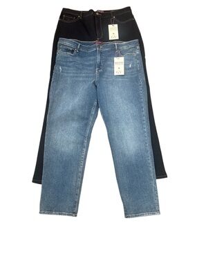Gloria Vanderbilt Jeans Size 16 Weekend Boyfriend & Amanda The Original Slimming